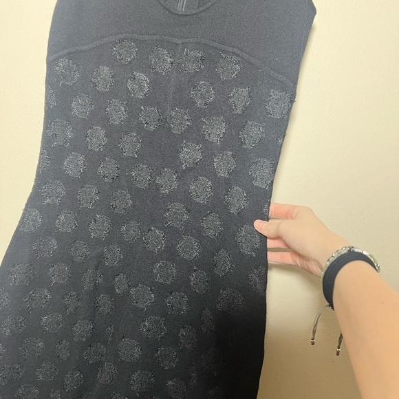 Rebecca Taylor Black Sleeveless Doily Jumpsuit - Picture 11 of 12